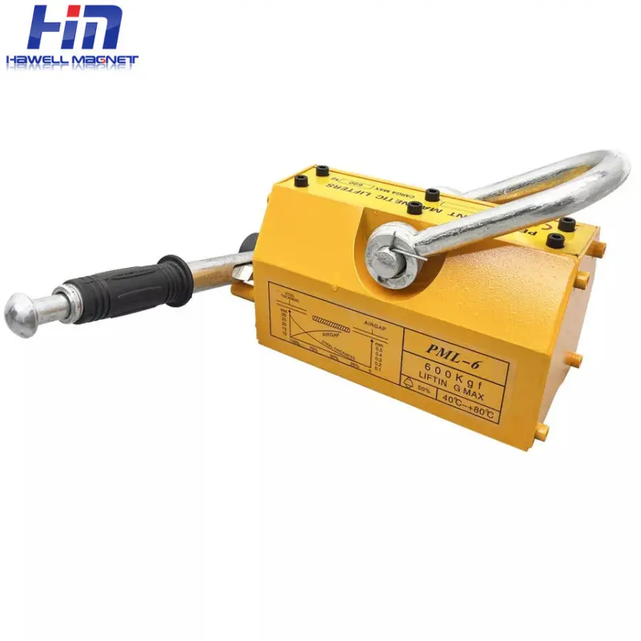 20 Years Heavy Duty 1 Ton 2 Ton 3 Ton 5 Ton 6 Ton Metal Scrap Lifting Magnet for Steel Sheets Permanent Magnetic Lifter — image 5