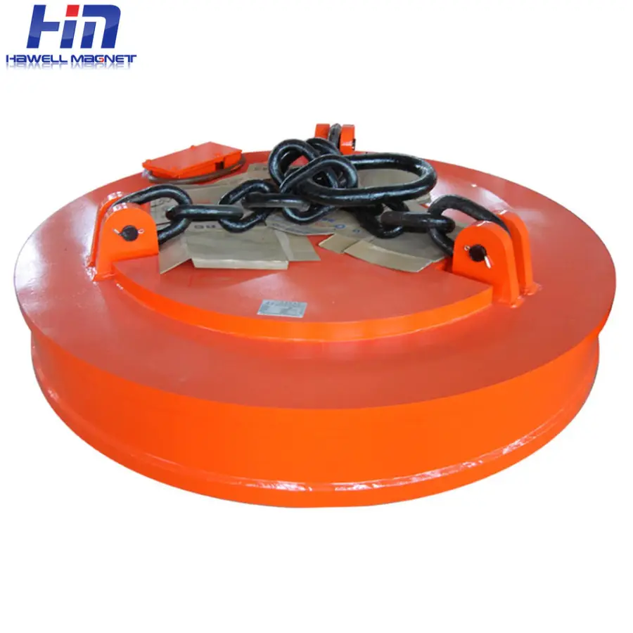 Strong Round Diameter 1000 mm Electric Magnetic Lifter for Crane Excavator — image 3