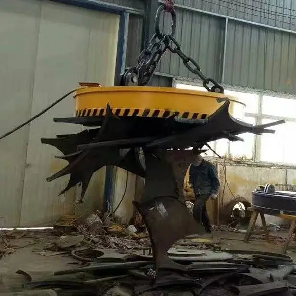 Strong Round Diameter 1000 mm Electric Magnetic Lifter for Crane Excavator — image 5