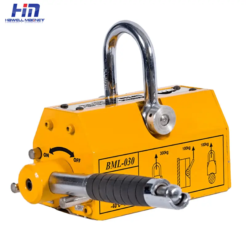 Permanent 1 Ton 600kg 500kg Clamps / Lifting Magnet /magnetic Plate Lifter Magnetic Lifter — image 5