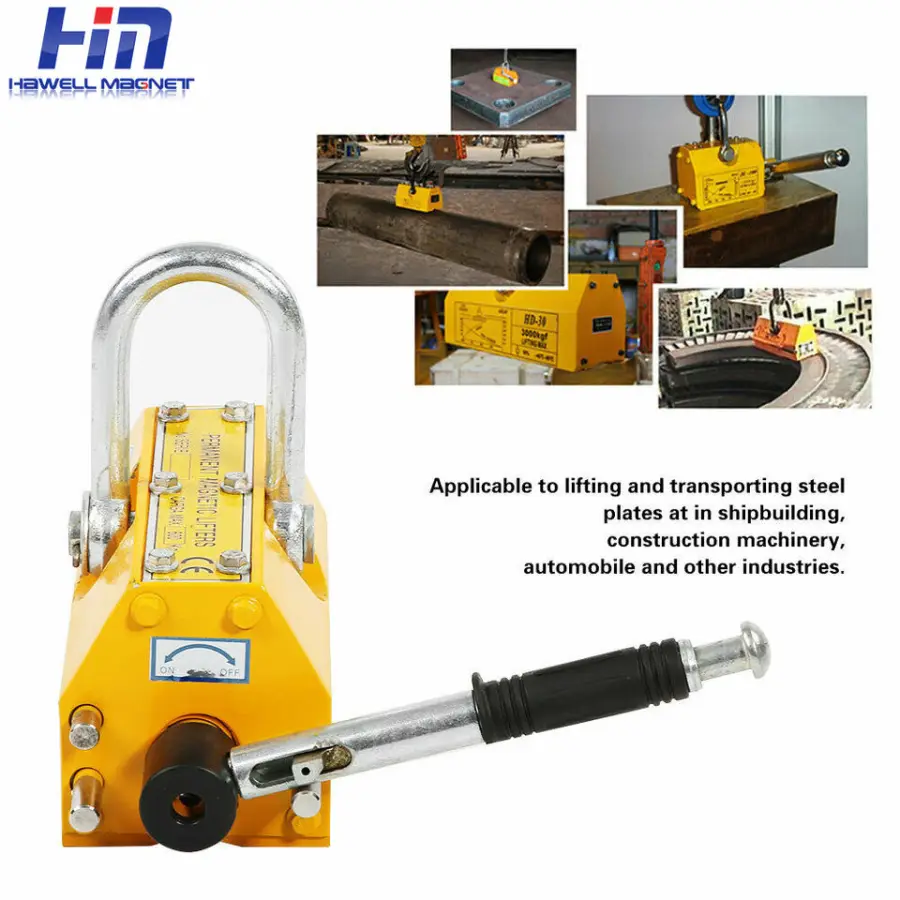 OEM Handheld 3000kg Price Magnetic Crane Hoist Permanent Manufacturers Magnet Lifter — image 7