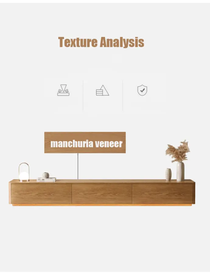 Fraxinus Mandshurica Wall Mounted TV Cabinet — image 6