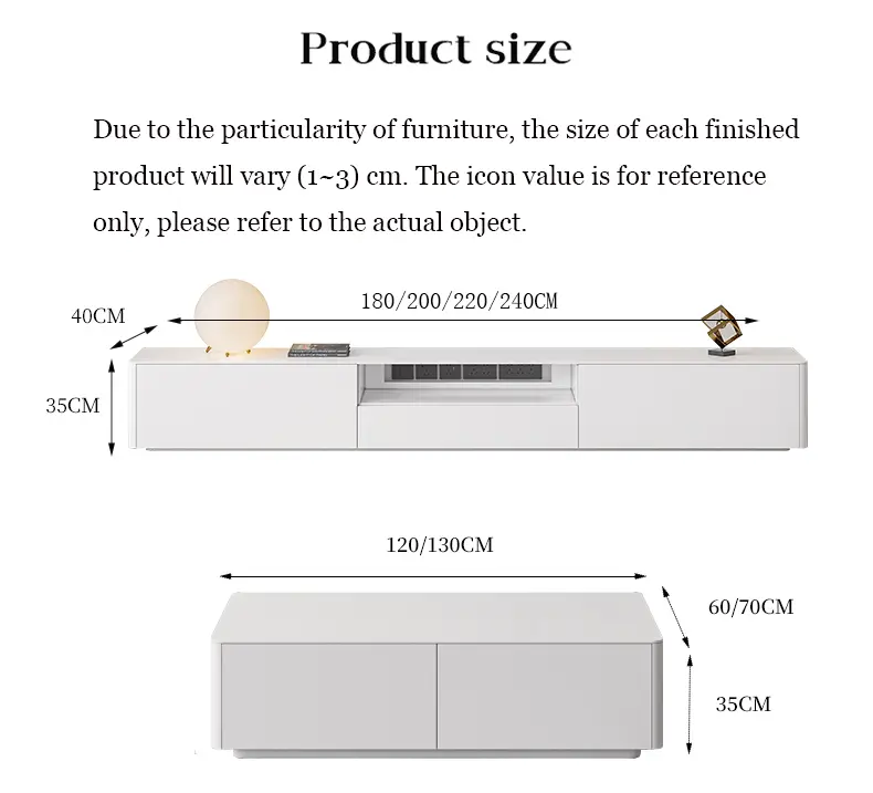 Scandinavian Style TV Cabinet Coffee Table Living Room Modern Casual TV Cabinet Set Factory Direct Supply — image 5