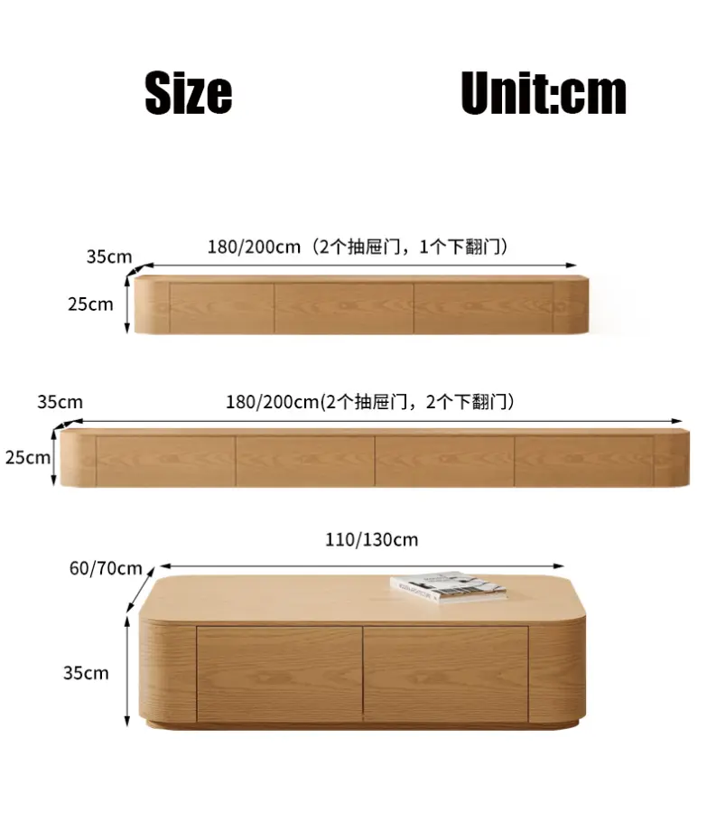 Hanging TV Cabinet Simple Modern Hanging Living Room Household Small Apartment Hanging Rock Board Coffee Table TV Cabinet — image 5