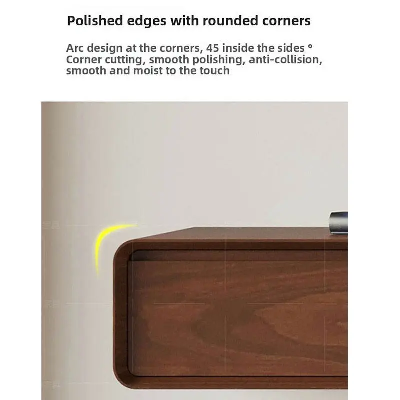 Modern Minimalist Suspended TV Cabinet, TV Stand, TV Set-top Box Storage Rack — image 5