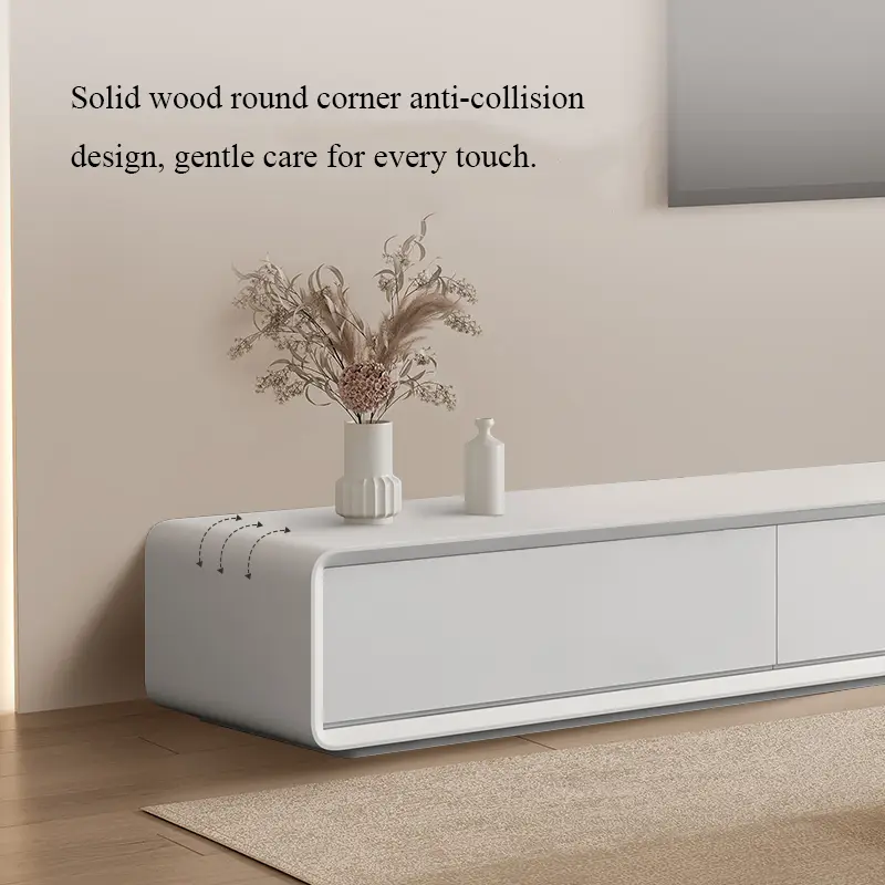 Minimalist Modern Exquisite TV Cabinet for Living Room Bedroom Hotel or House with Storage Home Furniture — image 7