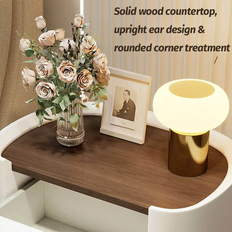 New Italian Minimalist Bedside Cabinet Modern Bedroom Designer Creative Bedside Cabinet — image 5