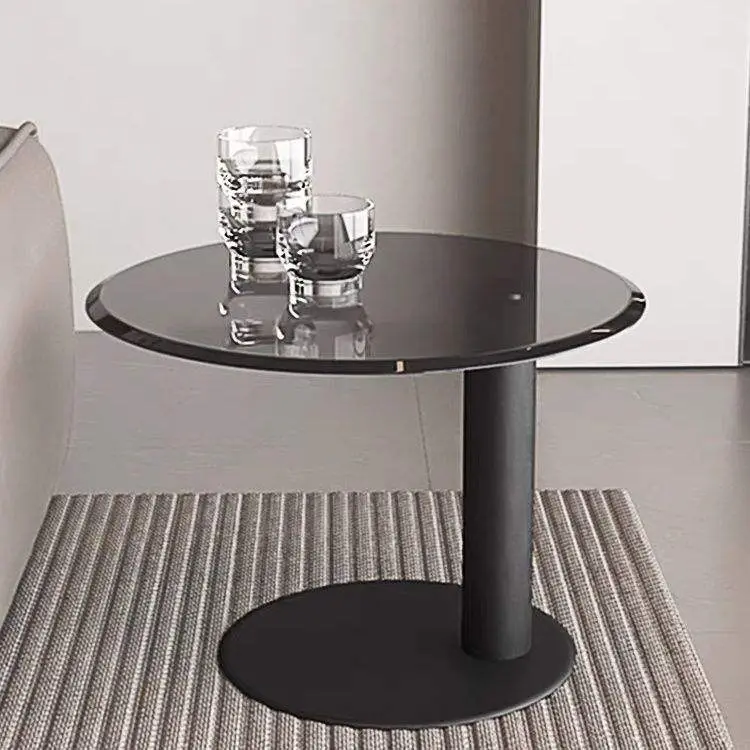 Nordic Solid Wood Coffee Table Set for Living Room Household Use Round Designer Light Luxury — image 6