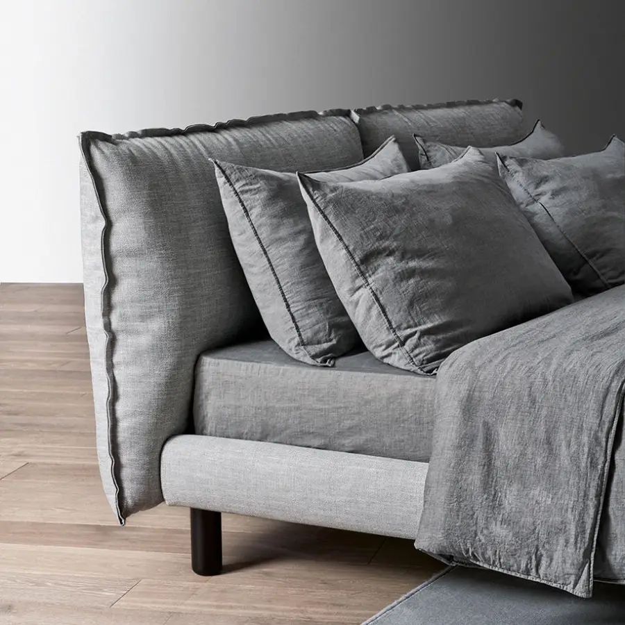 New Design Bed Set Furniture Bedroom Contemporary Smart Furniture Circle Bed Modern king Size Round Bed for Villa — image 2