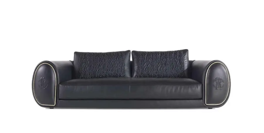 Furnistyle Customization Huge Italian Modern Sectional Sofa Couch Living Room Leather Luxury Sectional Sofa — image 3