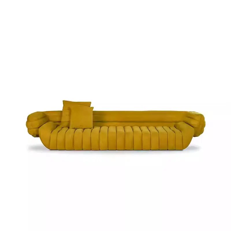 Furnistyle Luxury Couch Living Room Sofa Minimail Modern Fabric Sofa Modular Lazy Living Room Sofas — view 1