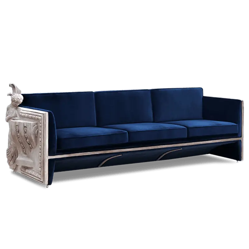 Latest Living Room Sofa Italian New Design Modern Luxury Living Room Furnitures Living Room Sofa Set for Villa — view 1