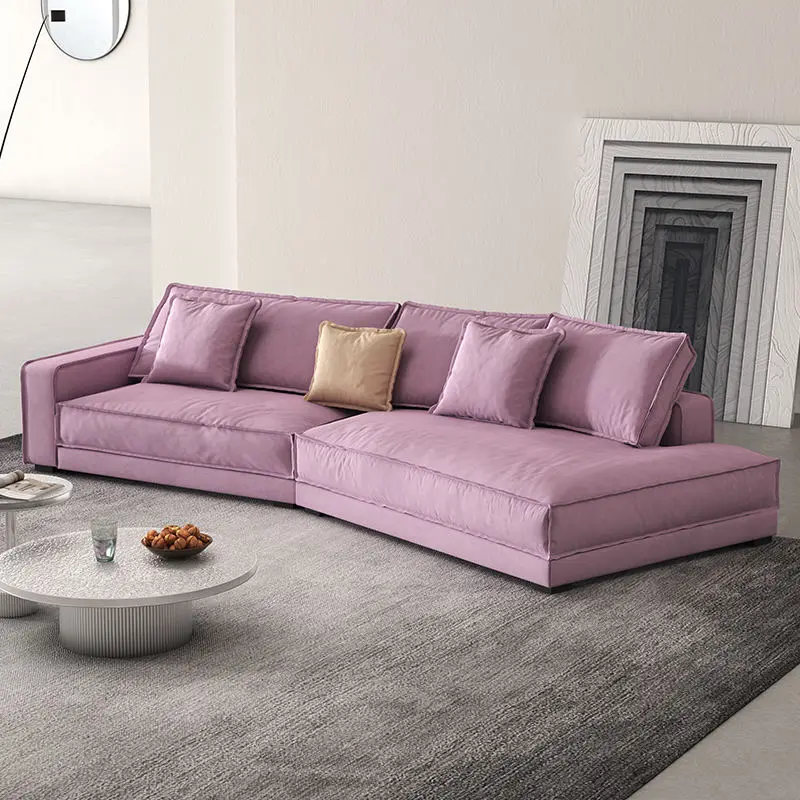 Furnistyle Modern Design European Style Living-room Sectional Sofa Genuine Leather Upholstery Modular Module Home Hotel — image 5