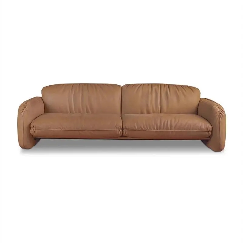 Furnistyle New Arrival Modern Italian Style 4 Seater Sofa Set Luxury Design Living Room Home Furniture — image 5