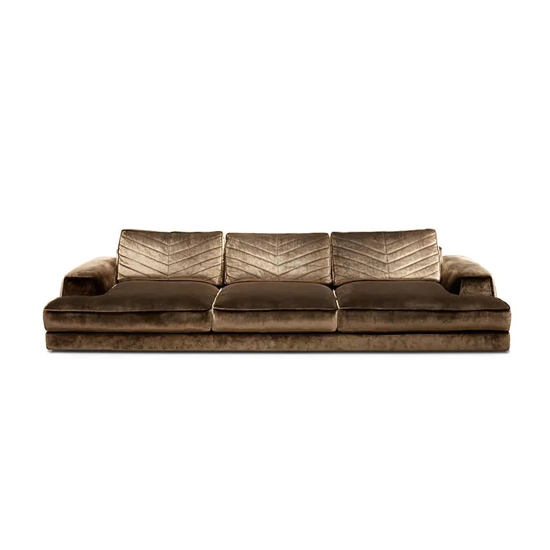 Furnistyle Italian High End Living Room Sofa Set Furniture Sectional Luxury Sofa Set — image 5