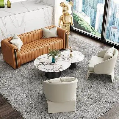 Fuenistyle New Design Quality and Comfortable 1 2 3 4 Seater Italian Modern Design Sofa Luxury for Living Room — image 4