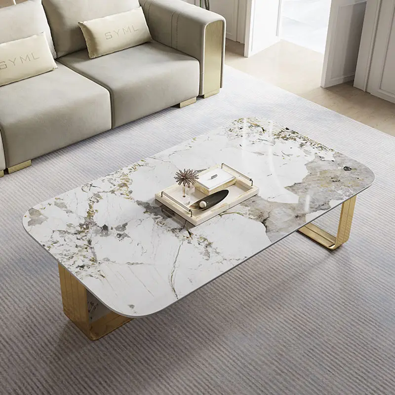Furnistyle Modern Living Room Furniture Marble Top Coffee Table-Customizable Hot Sale — image 3