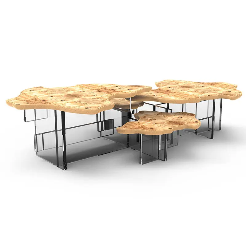Furnistyle High-End Modern Luxury Living Room Furniture Creative Coffee and Side Table for Home Use — image 4