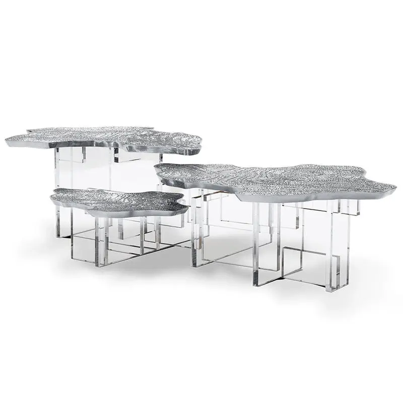 Furnistyle High-End Modern Luxury Living Room Furniture Creative Coffee and Side Table for Home Use — image 5