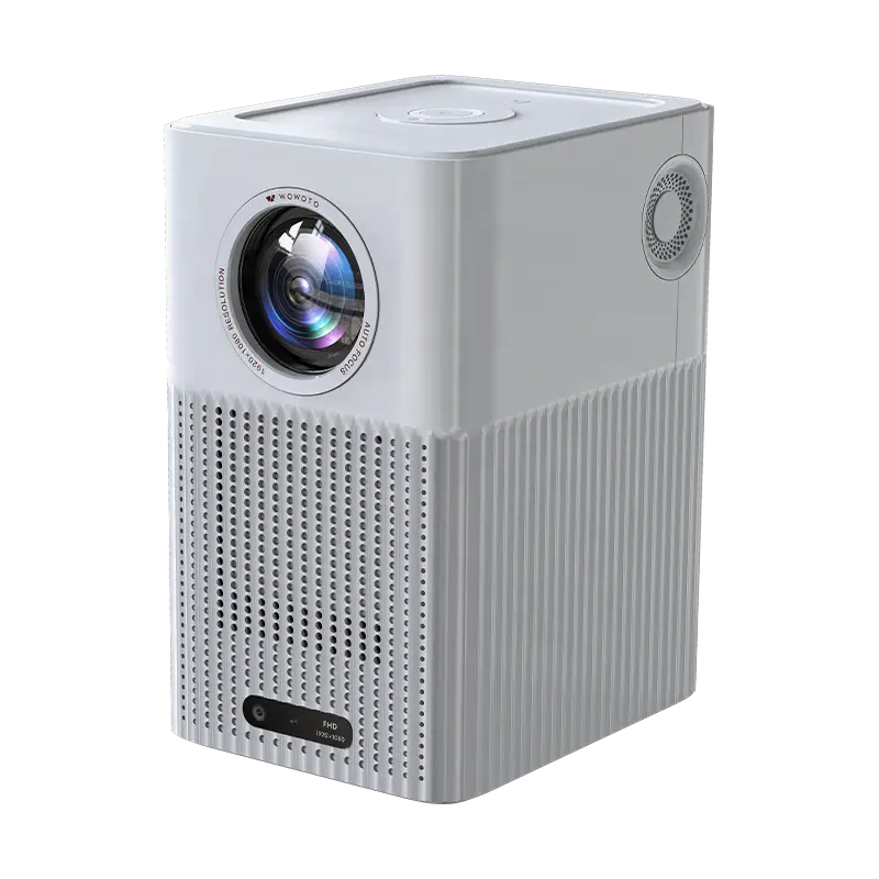 WOWOTO BL14Pro 1080P LCD Business Projector 1300 ANSI Lumens Auto Focus Keystone HIFI Stereo Android WiFi — view 1