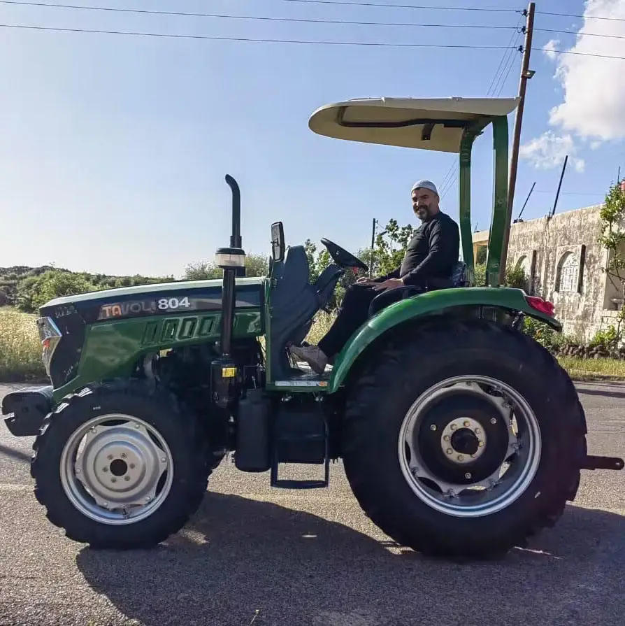 75HP Diesel Engine 4X4 YTO Farm Equipment Machinery Tractor — image 5