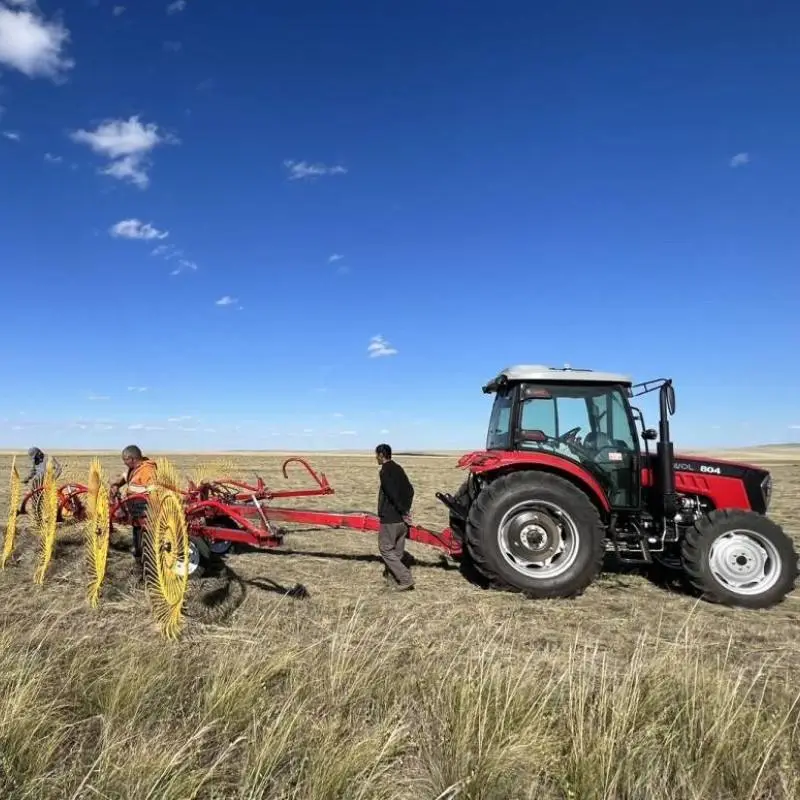 75HP Diesel Engine 4X4 YTO Farm Equipment Machinery Tractor — image 7