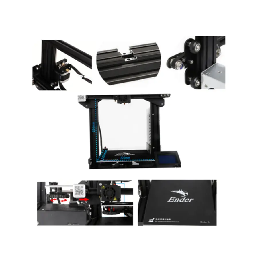 Creality Ender3 3D Printer Resume Print OSHW Certified 220 x 220 x 250 mm DC 24V 15A — image 4