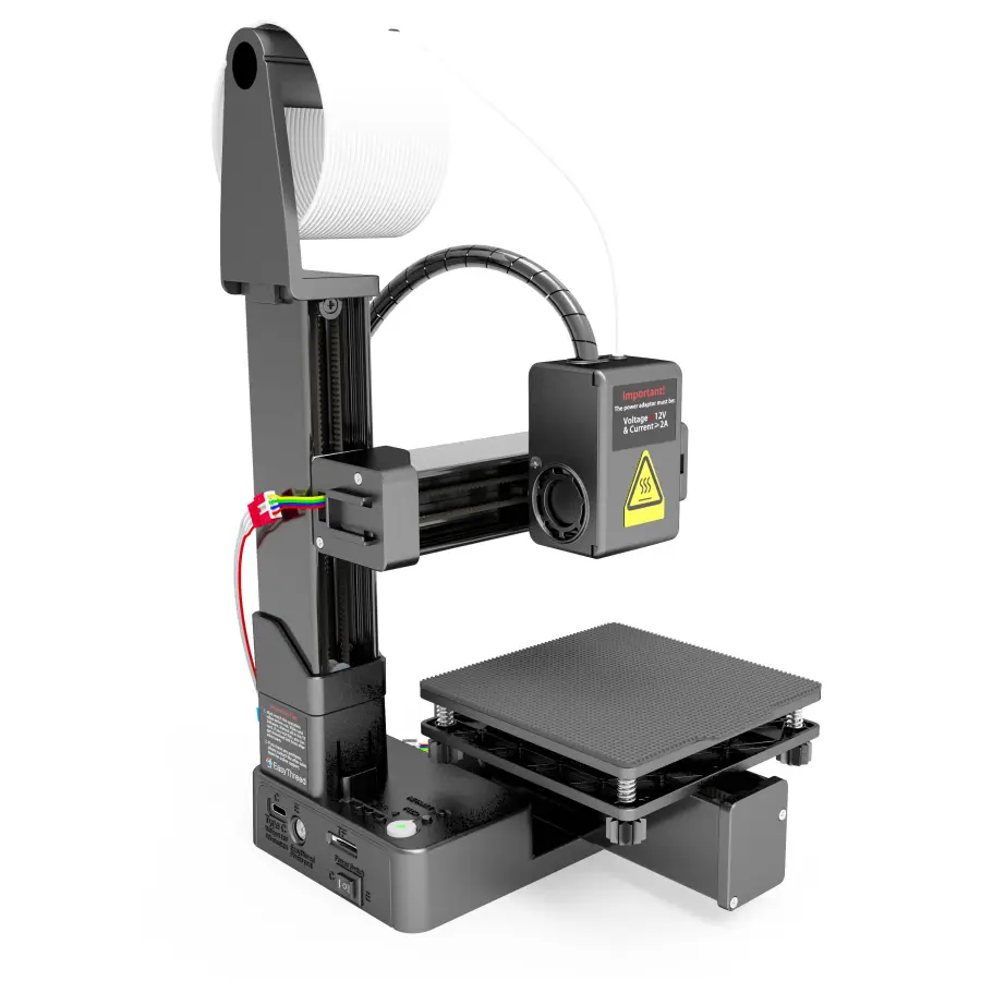 Entry Level Mini 3D Printer 100x100x100mm for Student & DIY, PLA/TPU Compatible with Power Adapter — image 8