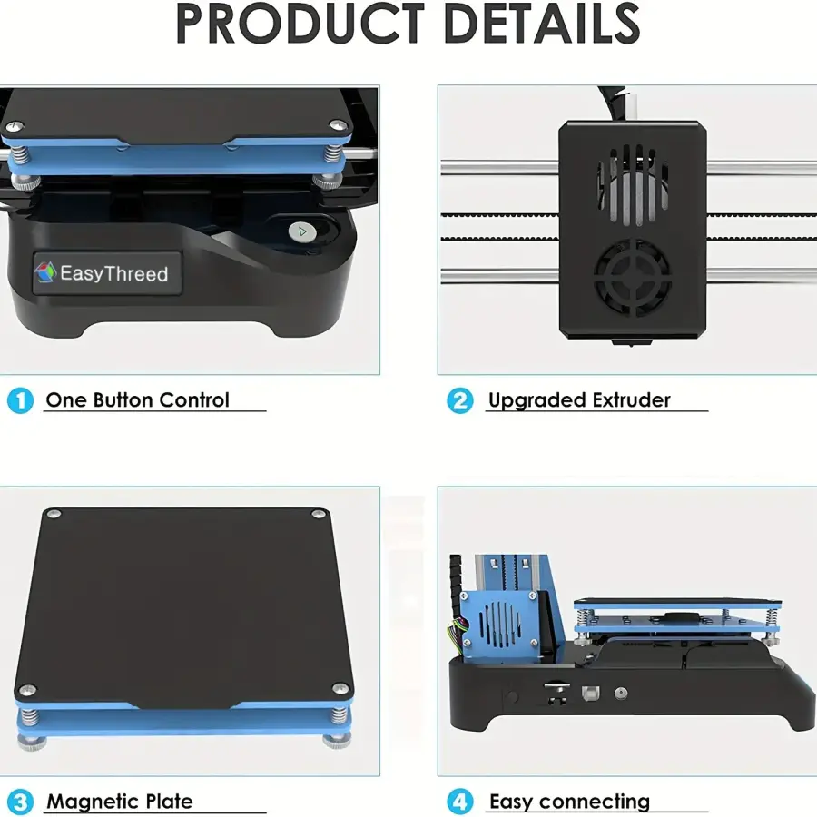 Mini 3D Printer Kit DIY Machine FDM Inprimante 3d for Kids Gift Toys Models Designers — image 7