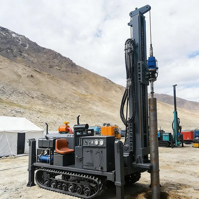 Customized Full Hydraulic Core Drilling Machine Rig Diamond Coring Equipment for Large Mineral Mining and Geological Sur — view 1