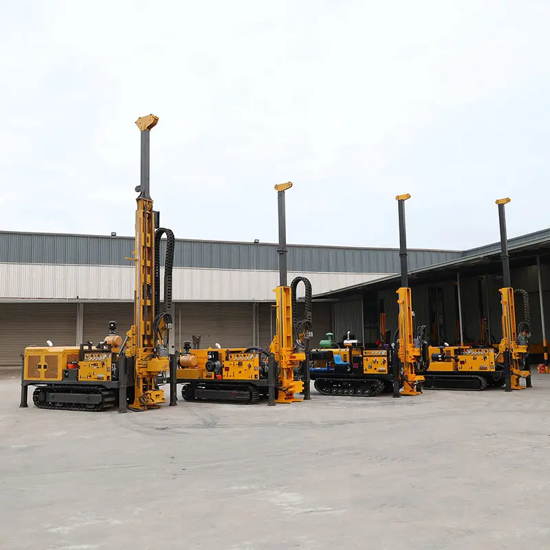 Customized Full Hydraulic Core Drilling Rig 600m Depth Track Mounted Geological Drilling Machine Diamond Coring Equipment — image 3