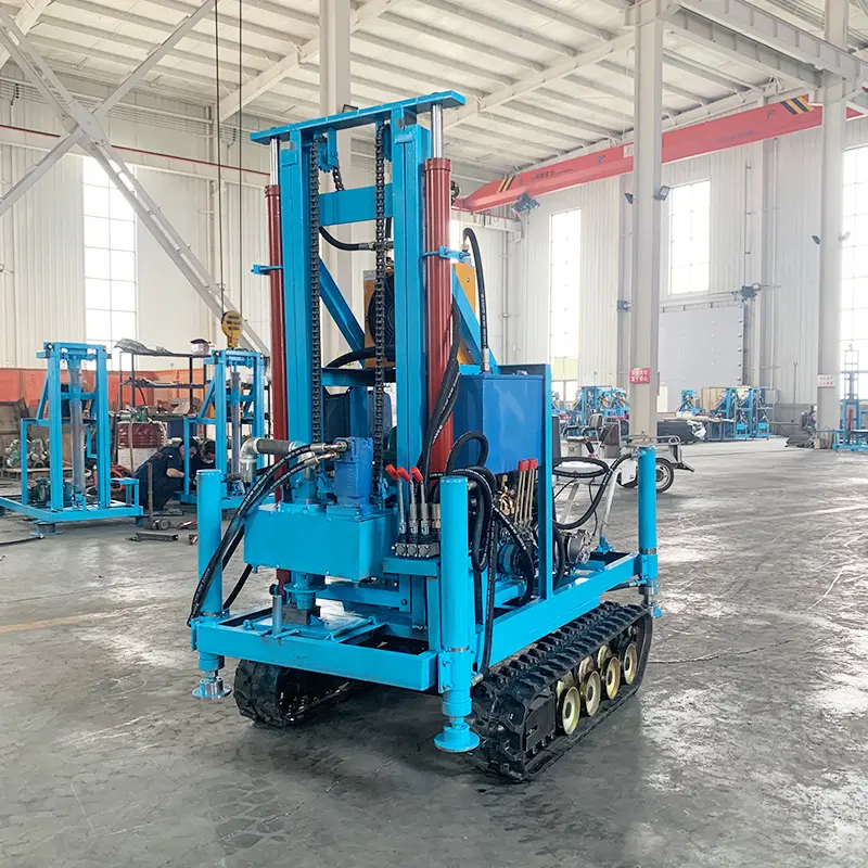 Electric Water Well Drilling Rig Compact Lightweight High Efficiency for Household Farmland Irrigation Drilling — image 3