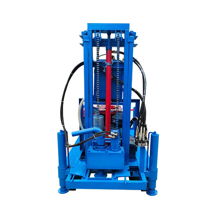 Small Electric Hydraulic Water Well Drilling Rig Energy Saving for Home Farm Drinking Water Irrigation Drilling — image 6