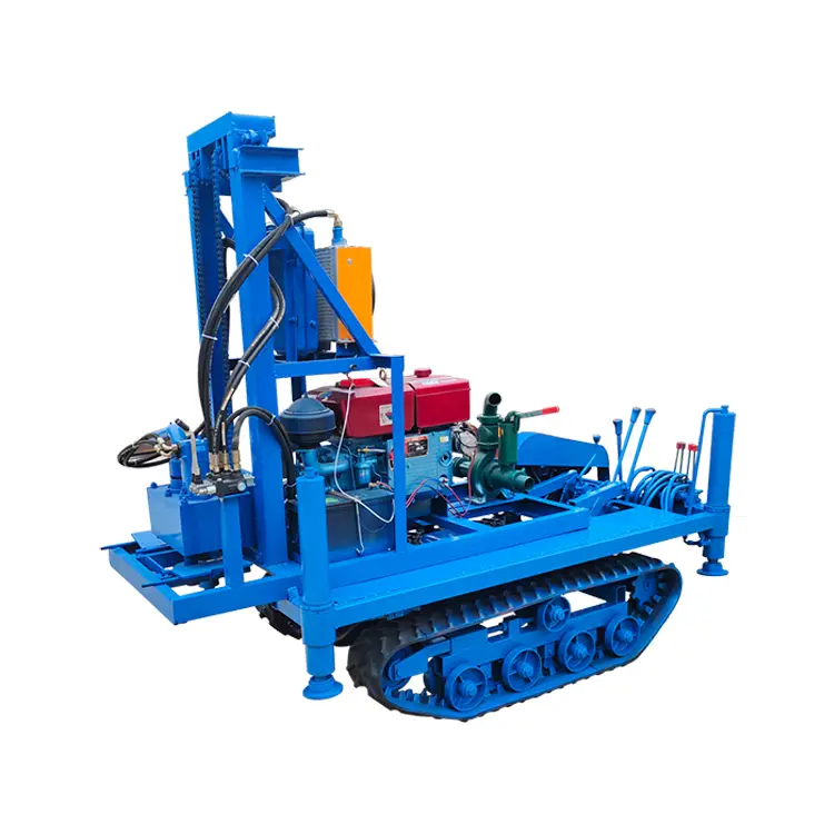 100m 150m 200m Water Well Drilling Rig Portable Rotary Drilling Machine for Deep Well Irrigation Industrial Mining Construction — image 2