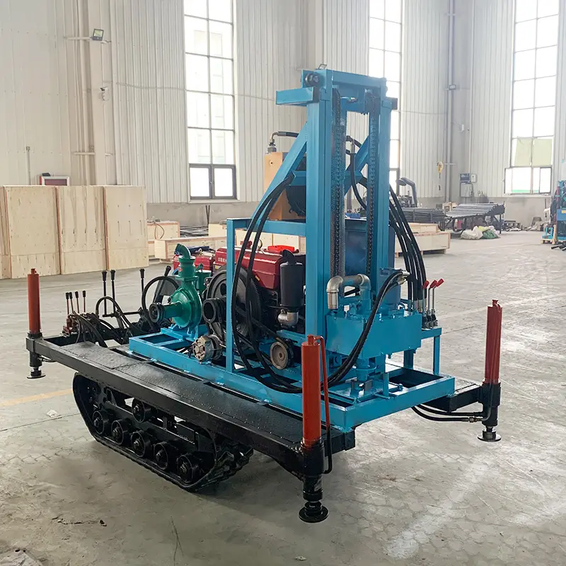 100m 150m 200m Water Well Drilling Rig Portable Rotary Drilling Machine for Deep Well Irrigation Industrial Mining Construction — image 3