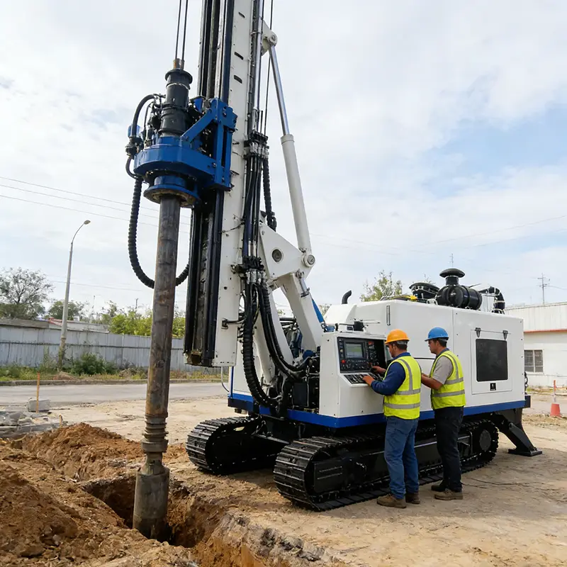Customized Multifunction Small HDD Machine Hot Sale Horizontal Directional Drilling Rig for Urban Cable Pipeline Installation — image 4