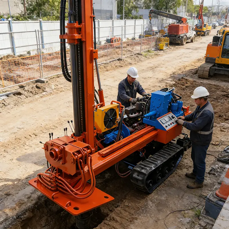 Customized Multifunction Small HDD Machine Hot Sale Horizontal Directional Drilling Rig for Urban Cable Pipeline Installation — image 6