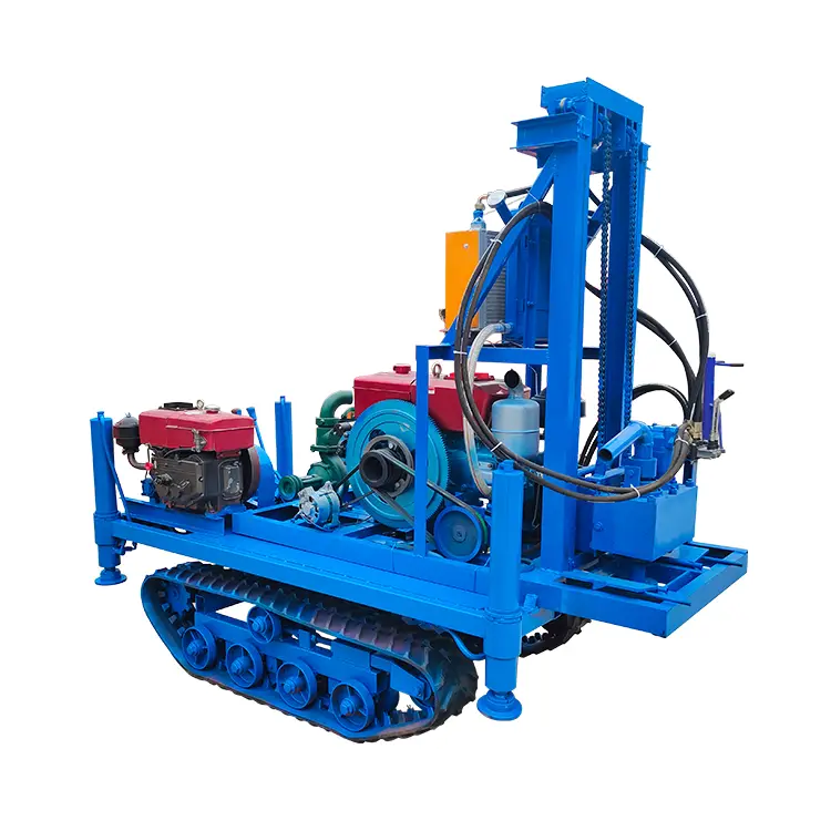150m Deep Portable Water Well Drilling Rig Hydraulic Borehole Drilling Machine Small Drill Rig for Farm Irrigation Well Drilling — image 4