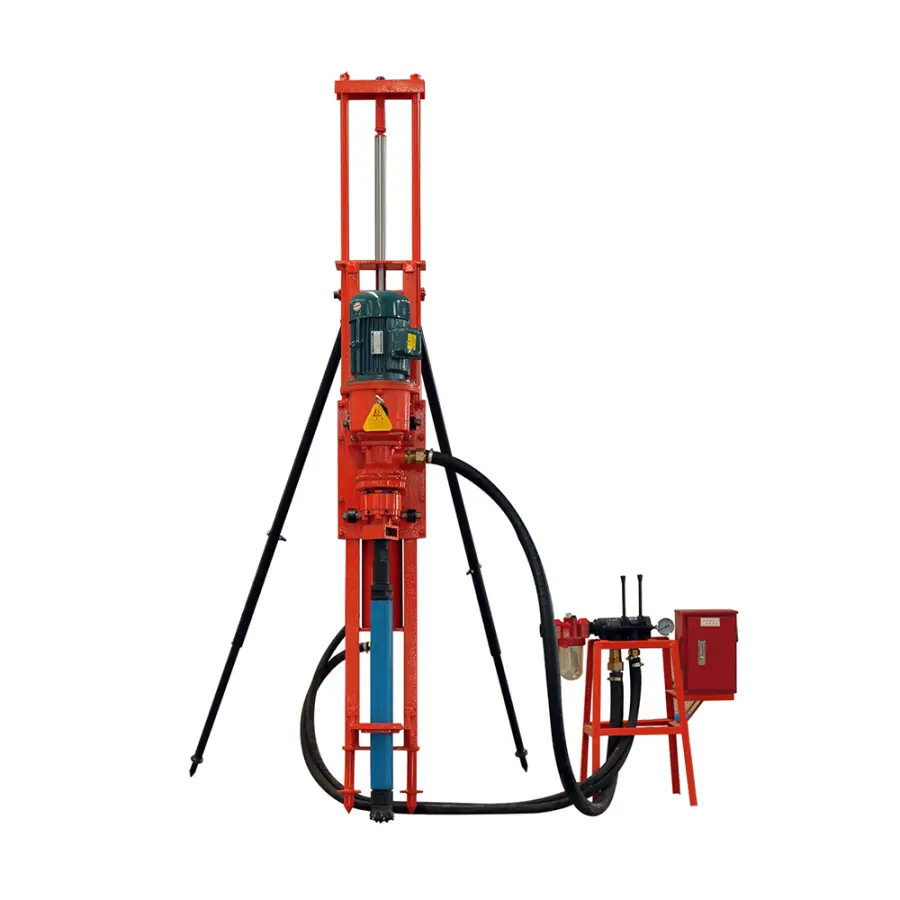 DTH Drill Rig Portable Down The Hole Drilling Machine For Rock Mining Quarry Construction Heavy Duty Drilling Equipment — image 4
