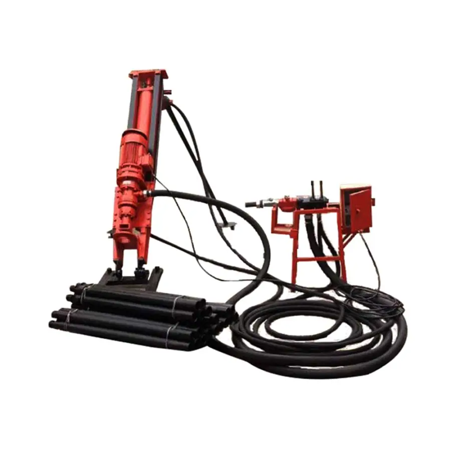 DTH Drill Rig Portable Down The Hole Drilling Machine For Rock Mining Quarry Construction Heavy Duty Drilling Equipment — image 5