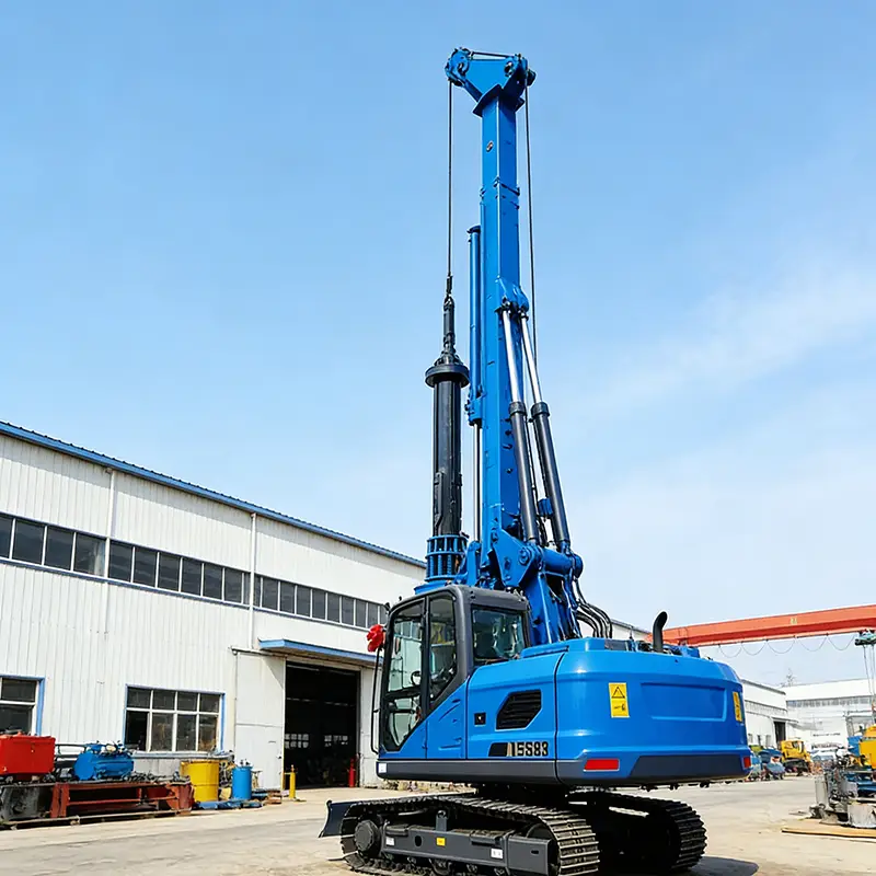 Rotary Drilling Rig Portable Hydraulic Drilling Machine for Water Well Rock Concrete Foundation Pile Engineering Constru — view 1