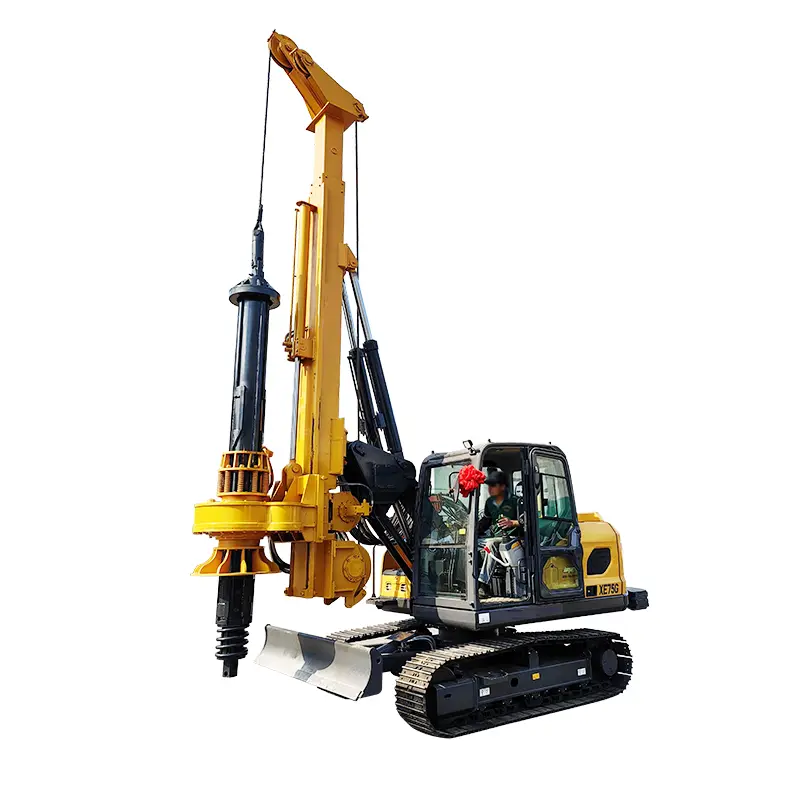 Rotary Drilling Rig Portable Hydraulic Drilling Machine for Water Well Rock Concrete Foundation Pile Engineering Construction — image 5