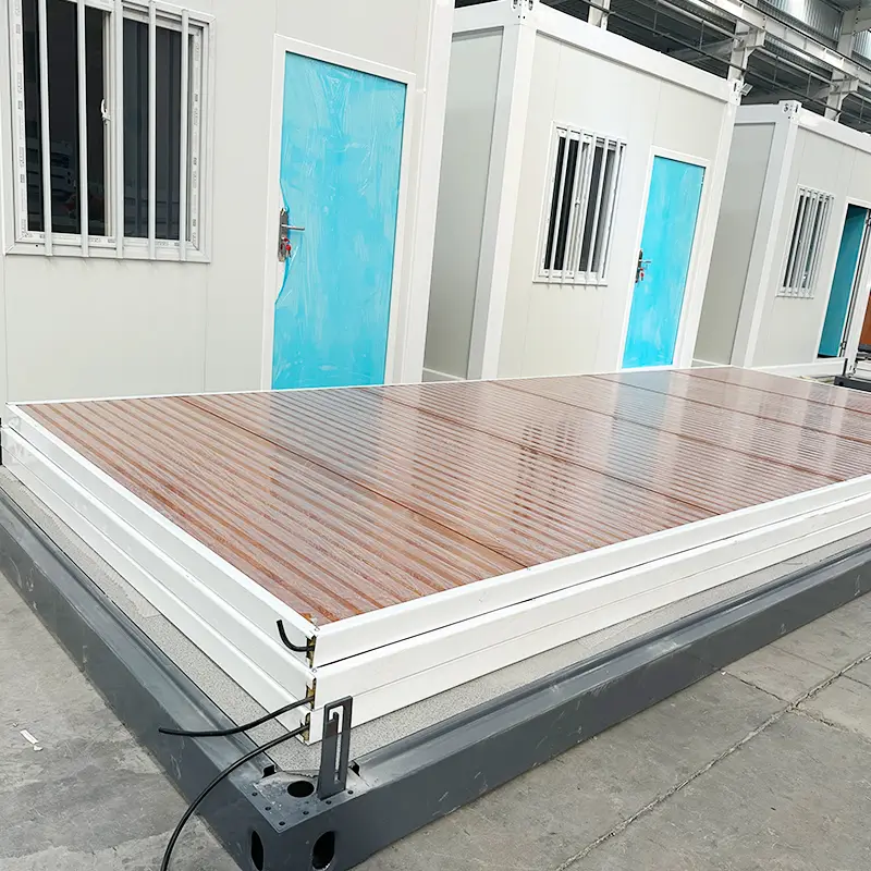 Customized Foldable Tiny House Aluminum Alloy Frame Flat Pack Shipping Easy Storage Outdoor Mobile Living Holiday Cabin — image 5