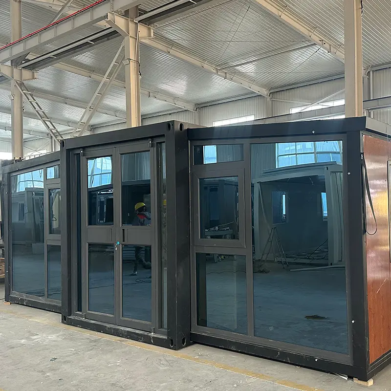 Customized Folding Container House Prefab Home Waterproof Insulated Steel Structure Tiny House for Office Camping Site Living — image 7