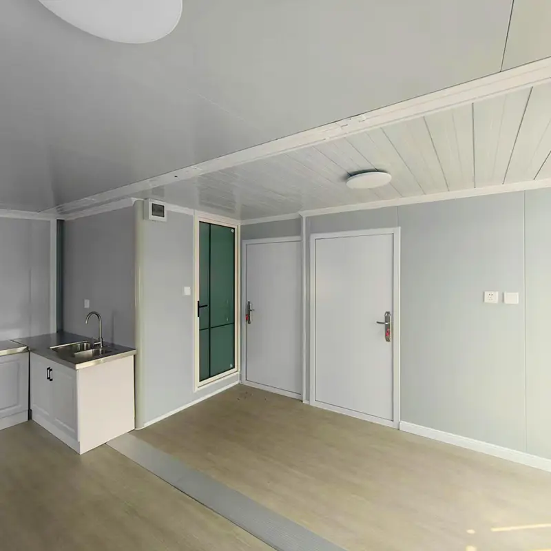 Customized 40ft Modern Expandable Foldable Prefab House Moisture Insulated Steel Panel Mobile Granny Flat Living Tiny Villa — image 6