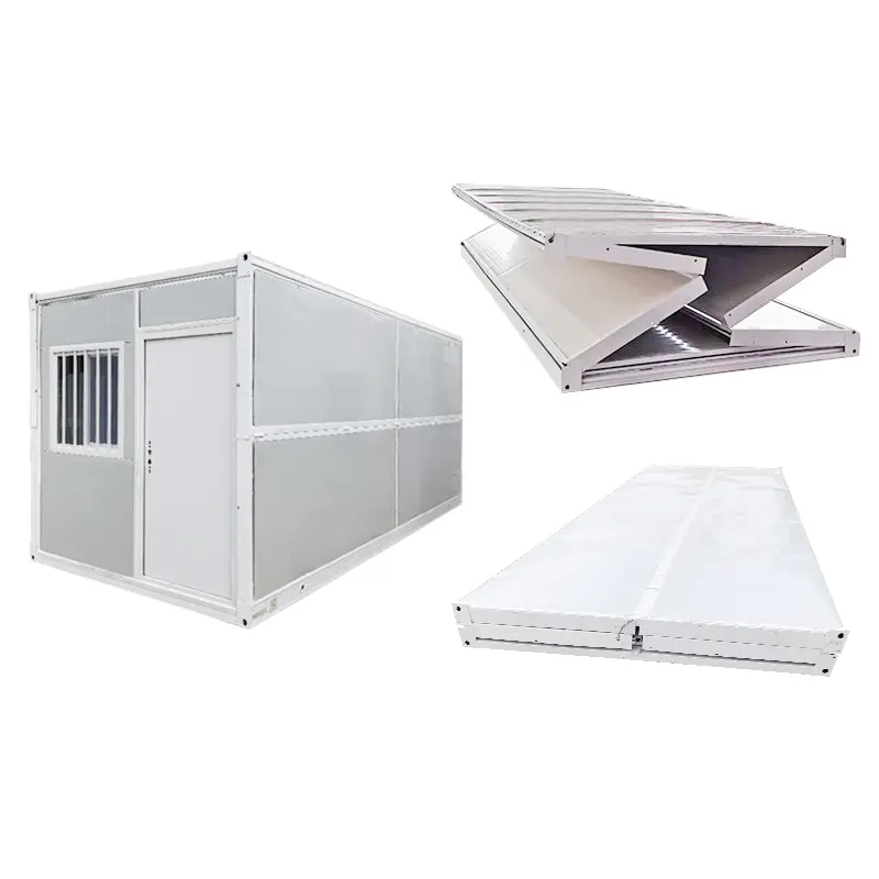 Customized Quick Deploy Folding House Compact Fold Design Space Saving Transportable Outdoor Adventure Living Mobile Cabin — image 3