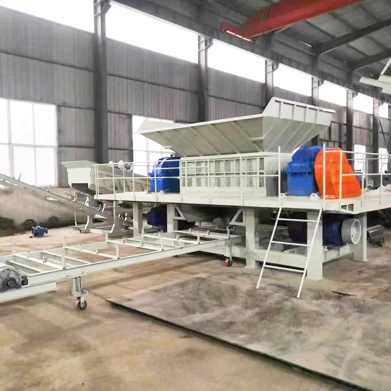 Customized High Capacity Tire Shredder Machine Low Failure Rate Shredding Equipment for Large Scale Tyre Recycling Business — image 7