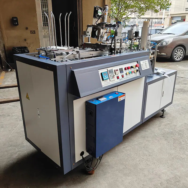 Ripple Wall Coffee Paper Cup Making Machine Produce Thermal Insulated Hot Drink Paper Cups For Cafes — image 6