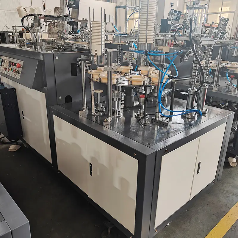 Ripple Wall Coffee Paper Cup Making Machine Produce Thermal Insulated Hot Drink Paper Cups For Cafes — image 7