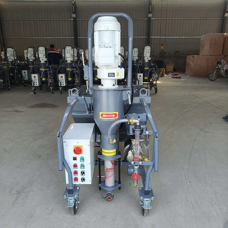 Customized High Efficiency Gypsum Spraying Machine Mortar Sprayer Cement Plaster Pump Tools for Construction Building Site — image 3